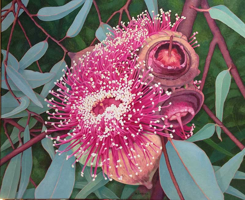 Meg Brassil Artist in Adelaide Paintings Flowers